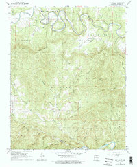 Rea Valley 1966 topographic map thumbnail