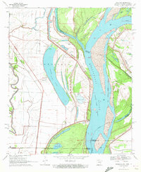 Readland 1970 topographic map thumbnail