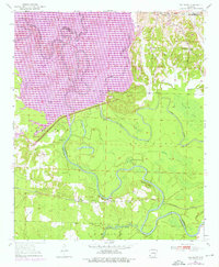 Red Bluff 1950 topographic map thumbnail