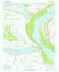 Red Leaf 1970 topographic map thumbnail