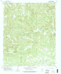 Rex 1965 topographic map preview