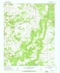 Rhea 1970 topographic map thumbnail