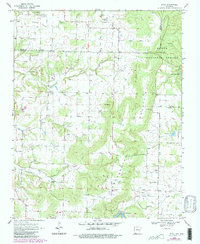 Rhea 1970 topographic map thumbnail