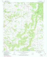 Rhea 1970 topographic map thumbnail