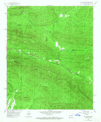 Rich Mountain 1958 topographic map thumbnail