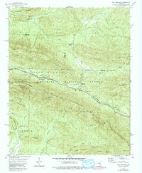 Rich Mountain 1958 topographic map thumbnail