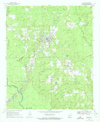 Rison 1970 topographic map preview