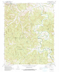 Rockhouse 1972 topographic map thumbnail