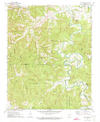 Rockhouse 1972 topographic map thumbnail