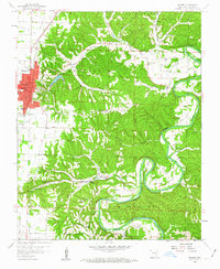 Rogers 1958 topographic map thumbnail