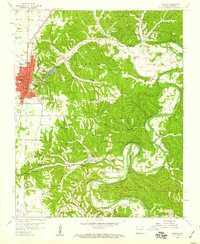 Rogers 1958 topographic map thumbnail
