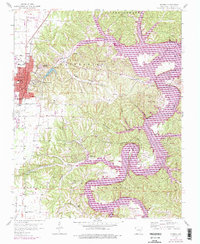 Rogers 1958 topographic map thumbnail