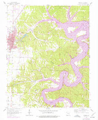 Rogers 1958 topographic map thumbnail