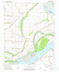 Rosa 1972 topographic map thumbnail