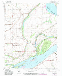 Rosa 1972 topographic map thumbnail