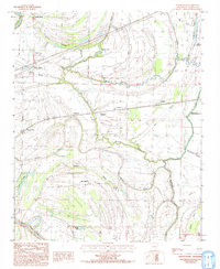 Round Pond 1984 topographic map thumbnail