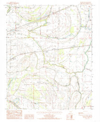 Round Pond 1984 topographic map thumbnail