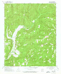 Rudy NE 1970 topographic map thumbnail