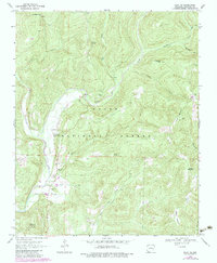 Rudy NE 1970 topographic map thumbnail