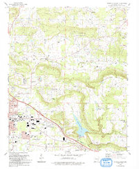 Russellville East 1993 topographic map thumbnail