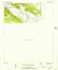 Salado 1942 topographic map preview