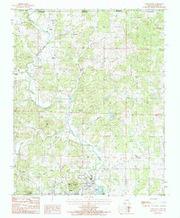 Salem Knob 1984 topographic map thumbnail