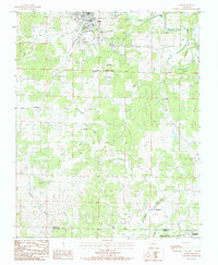 Salem 1984 topographic map thumbnail