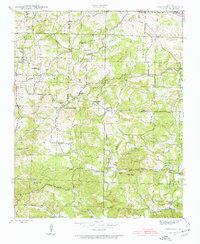Sandtown 1943 topographic map thumbnail
