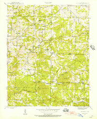 Sandtown 1943 topographic map thumbnail
