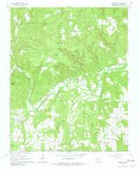 Scotland 1965 topographic map thumbnail