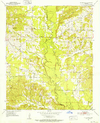 Silver Ridge 1951 topographic map thumbnail