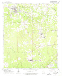Smackover 1962 topographic map thumbnail