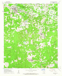 Smackover 1962 topographic map thumbnail