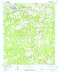 Smackover 1962 topographic map thumbnail