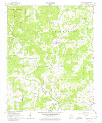 Smithville 1965 topographic map thumbnail