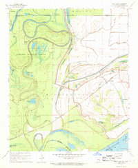 Snow Lake 1967 topographic map thumbnail