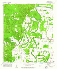 Snyder 1960 topographic map thumbnail