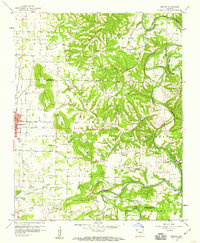 Sonora 1958 topographic map preview