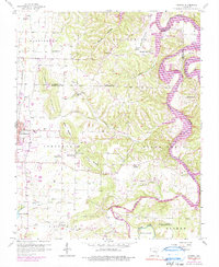 Sonora 1958 topographic map thumbnail