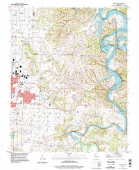 Sonora 1994 topographic map thumbnail