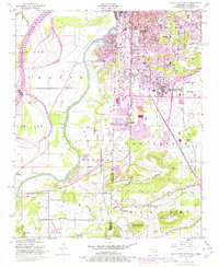 South Fort Smith 1948 topographic map thumbnail