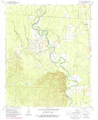 Sparkman NW 1971 topographic map thumbnail