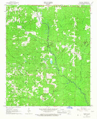 Spotville 1966 topographic map thumbnail