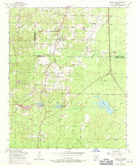 Spring Lake 1954 topographic map thumbnail