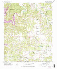 Spring Valley 1958 topographic map thumbnail