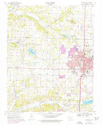 Springdale 1970 topographic map thumbnail