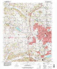 Springdale 1994 topographic map thumbnail