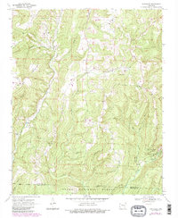 Strickler 1970 topographic map thumbnail