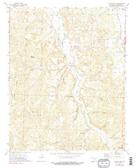 Sulphur City 1973 topographic map thumbnail