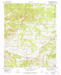 Sulphur Rock 1943 topographic map thumbnail